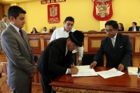 Firma del Segundo Contrato Colectivo