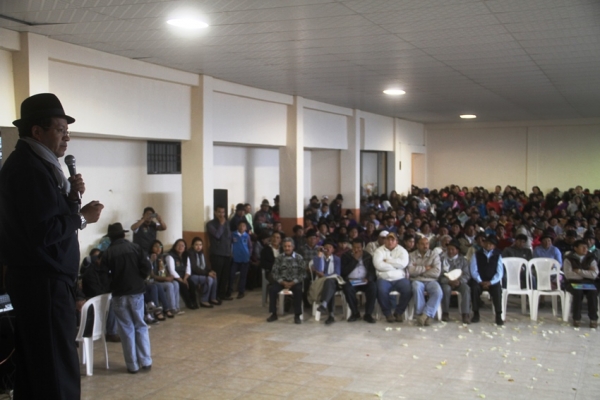 FEPP cierra su intervención en Cusubamba