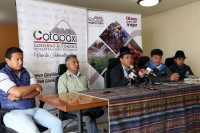 El Prefecto y los directores departamentales en rueda de prensa