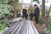 Directorio de riego Senderos Por La Vida recibió materiales de construcción