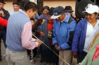 Barrio 5 de Junio inauguró Sistema de riego; Primera Etapa