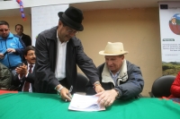 COTOPAXI Y TUNGURAHUA FIRMAN ACUERDO DEFINITIVO DE LIMITES EN 89.1 KM