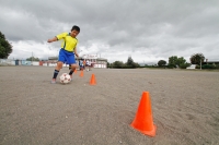 Futuros Talentos del Balompié Nacional se Forman en la Escuela de Fútbol de Tanicuchí.