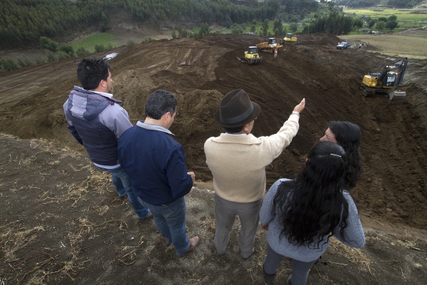 Concluye construcción de plataforma de seguridad en Joseguango Bajo.