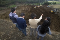 Concluye construcción de plataforma de seguridad en Joseguango Bajo.