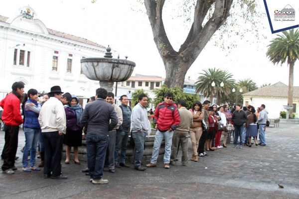 Gobierno Provincial markapak llankakkuna Simulacro kashpaykunata rurarka