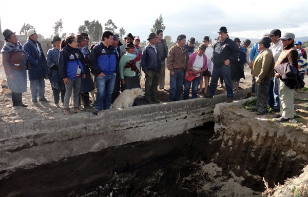 43 familias del barrio Pilacoto de Guaytacama aumentarán su producción