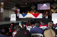 Chunka ishkay waranka yallik ayllukuna chayarkami II feria de la productividad Cotopaxi Vive 2017 llankaykunaman.