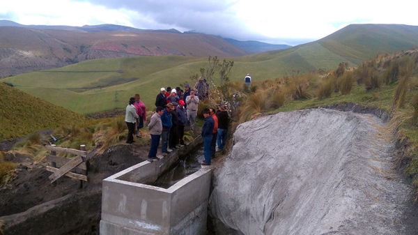 Primera etapa del proyecto de riego San Isidro en Aláquez fue entregada a la comunidad