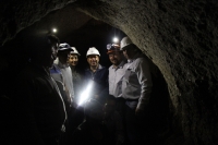 Prefecto hace recorrido por el túnel  de Yanayacu