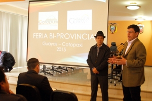 Prefecto preside reunión preliminar para la Feria Biprovincial Cotopaxi – Guayas 2015