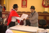 Entrega de lo Estudios de las vías de Poaló
