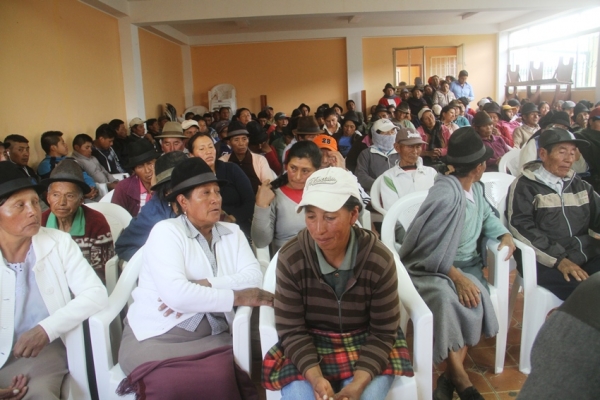 beneficiarios de Canchagua 