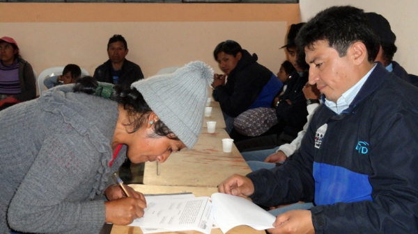 Samana Rasuyacu mejorará su sistema de riego.
