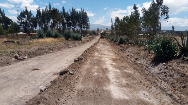 Prefectura apertura nueva vía en la Parroquia La Victoria