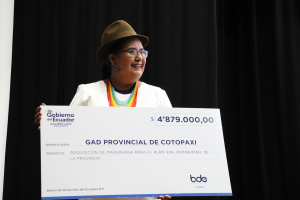 Prefectura de Cotopaxi invertirá más de 4 millones en maquinaria