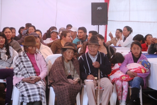 70 habitantes de Sarapamba recibirán proyecto de riego