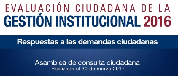 Evaluación Ciudadana