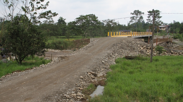 250 mil dólares de inversión en la construcción del puente en el sector Isla de Puembo