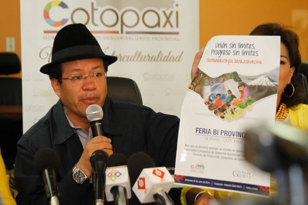 La fuerza productiva, empresarial, turística y artesanal de Cotopaxi se expondrá en Guayaquil el 22 de julio