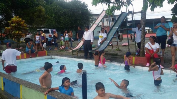 Niñas, niños y adolescentes de la Maná participan en campamento vacacional