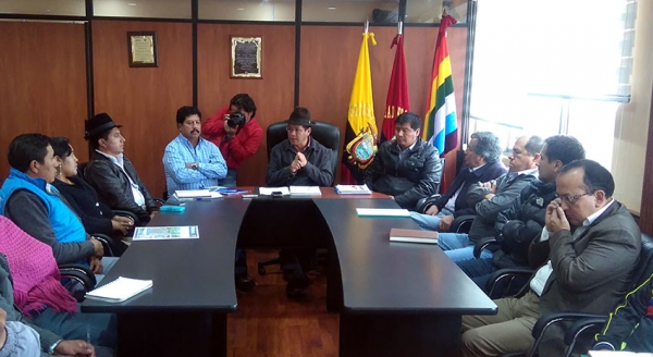 Se establecen acuerdos para la construcción de vía Cuicuno - Toacaso