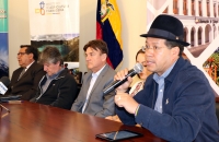 Prefecto se reunión con el Ministro Rubén Flores