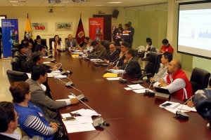 Comité de Autoridades se reunió en Quito para analizar situación del Volcán Cotopaxi