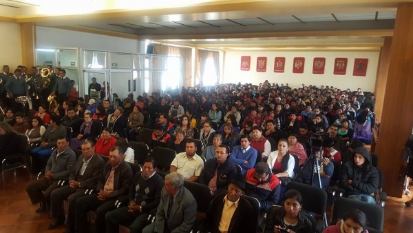 Homenaje a los trabajadores del GAD Cotopaxi