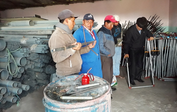 La junta de agua Vicente León contará con un sistema de riego parcelario