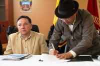 GAD Provincial de Cotopaxi suscribe convenio con IAEN