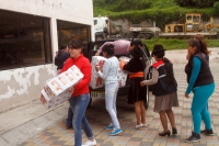 SE CUMPLIÓ PRIMERA JORNADFA DE LA CAMPAÑA COTOPAXI SOLIDARIO