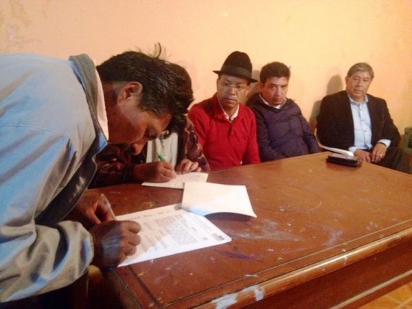 Pitigua-Canastillín recibió materiales de riego