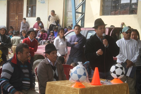 GAD Cotopaxi apoya al deporte de Angamarca