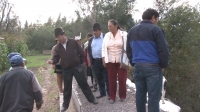 153 usuarios de Santa Ana  mulliquindil inauguró Acequia del Ramal Rumipamba