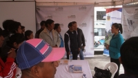 Feria de sensibilización en San Buenaventura ante eventual erupción del volcán Cotopaxi