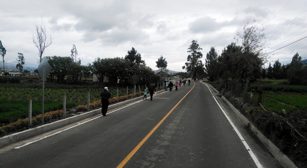 Cotopaxi y Tungurahua se unen con la vía La Lindera – Camino Real