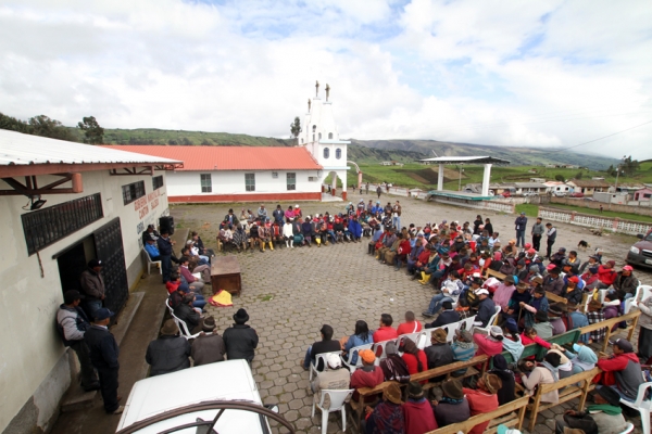 600.000 $ de inversión en sistema de riego para comunidades de Sacha – Cumbijín.