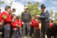 Parroquia Once de Noviembre recibió 10 mil plantas nativas