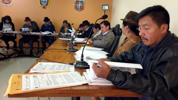 Consejo en Pleno participa de la sesión ordinaria del 28 de julio