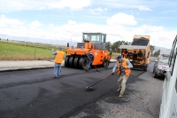 Asfaltado de la vía Saquisilí – Guaytacama – E35 tiene un avance del 90%