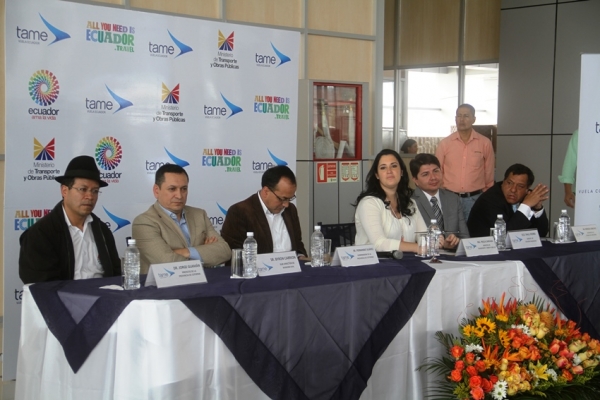 TAME anunció aumento de frecuencia y reajuste del horario hacia Guayaquil-Latacunga-Guayaquil